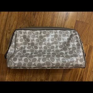 Coach makeup bag